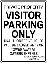 Parking Sign