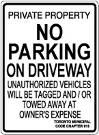 Parking Sign