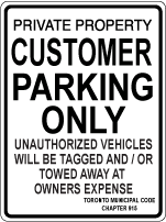 Parking Sign